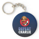 Defeat Charlie Rangel Key Chain