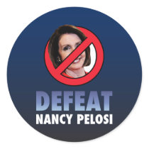 Defeat Nancy Pelosi Sticker