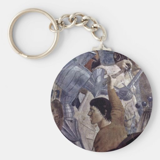 Defeat Of The Persian King Chosroes Against Heracl Keychain