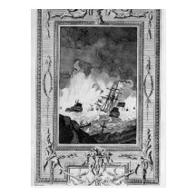 Defeat of the Spanish Armada Postcard