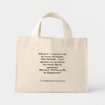 Defendant -  I want you to be my lawyer, you're... Bags