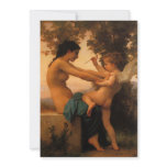 Defending Herself Against Eros (Cupid) Bouguereau invitations
