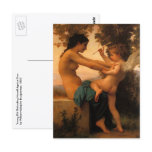 Defending Herself Against Eros (Cupid) Bouguereau postcards