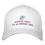 Defending Liberty embroidered hats