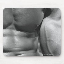 Defined abdomen and bicep mousemats