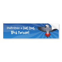 Definitely a Bird Person (african grey/parrot)