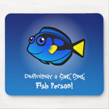 Definitely a Fish Person (tang 2) Mousemat
