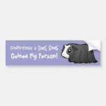 Definitely a Guinea Pig Person (long hair) Bumper Stickers