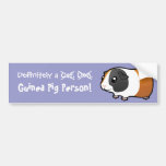 Definitely a Guinea Pig Person (smooth hair) Bumper Stickers