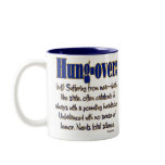 Definition Hung-over mugs