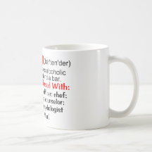 Definition of a Bartender Coffee Mug