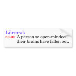 Definition of Liberal Bumper Sticker bumper stickers