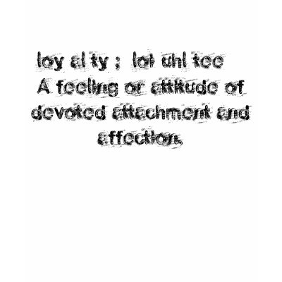 Definition of Loyalty Tank Top by Loyaltyrecords