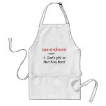Definition of Saxophone Aprons