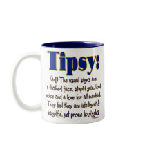 Definition Tipsy Coffee Mugs