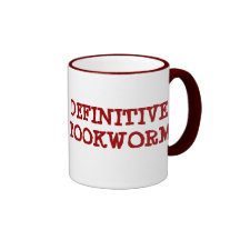 DEFINITIVE BOOKWORM Ceramic Mug