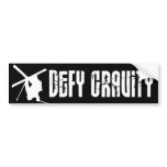 Defy Gravity Bumper Sticker bumper stickers