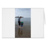 Defying Gravity Greeting Card