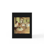 Degas - Ballet Dance Class Greeting Cards