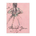 Degas' Dancer Viewed from the Back postcards