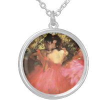 Degas Dancers in Pink Custom Necklace