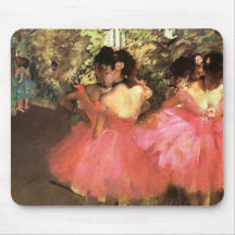 Degas Dancers in Pink Mouse Pad