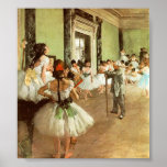 Degas Dancing Class posters