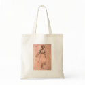 Degas pretty ballerina sketch ballet dancer art bags