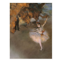 Degas The Star Postcards