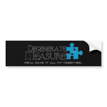 degenerate measures sticker bumper stickers