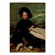 Deigo Velazquez Painting Greeting Card