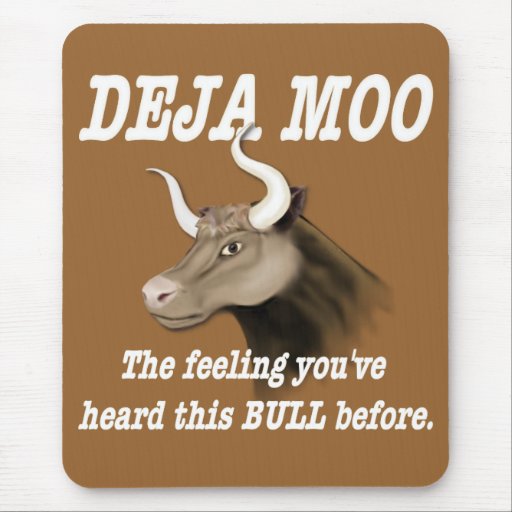 Deja Moo Mouse Mat