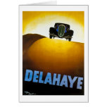 Delahaye - Vintage Advertisement Greeting Cards