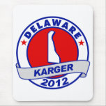 Delaware Fred Karger Mousepads