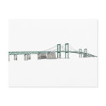 Delaware Memorial Bridge: 3D Model: postcards