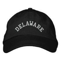 Delaware State Embroidered Embroidered Hat