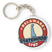 Delaware Statehood Gifts and Tees Keychains