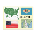 Delaware, USA postcards