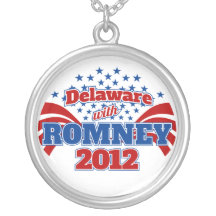 Delaware with Romney 2012 Necklaces