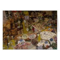 Delectable Edibles, Lucca, Italy Greeting Cards