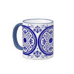 Delft Inspired  Art Coffee Mug
