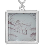 Delft Tile 2 Personalized Necklace