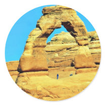 Delicate Arch At Arches National Park Sticker