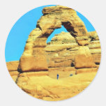 Delicate Arch At Arches National Park Sticker