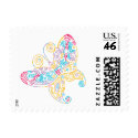 Delicate Butterfly Postage postage