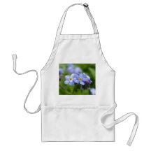 Delicate Forget Me Not Flowers Aprons