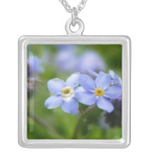 Delicate Forget Me Not Flowers Custom Jewelry