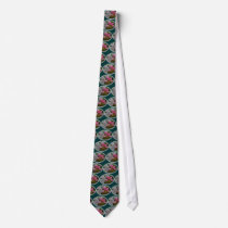 Delicate Pink Azaleas Necktie