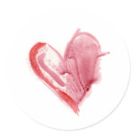 Delicate Pink Heart Sticker