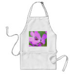 Delicate Purple Lunaria Flowers Aprons